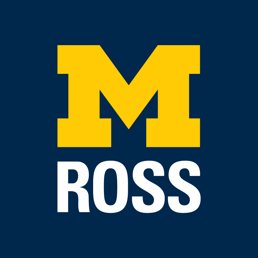 Michigan Ross logo